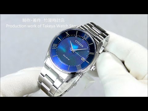 CITIZEN COLLECTION UNITE with BLUE ソーラー電波 AS1060-54M 限定