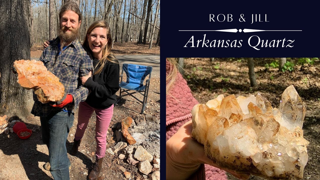 Arkansas Quartz Crystals - Hand Mined - March 2021 - YouTube