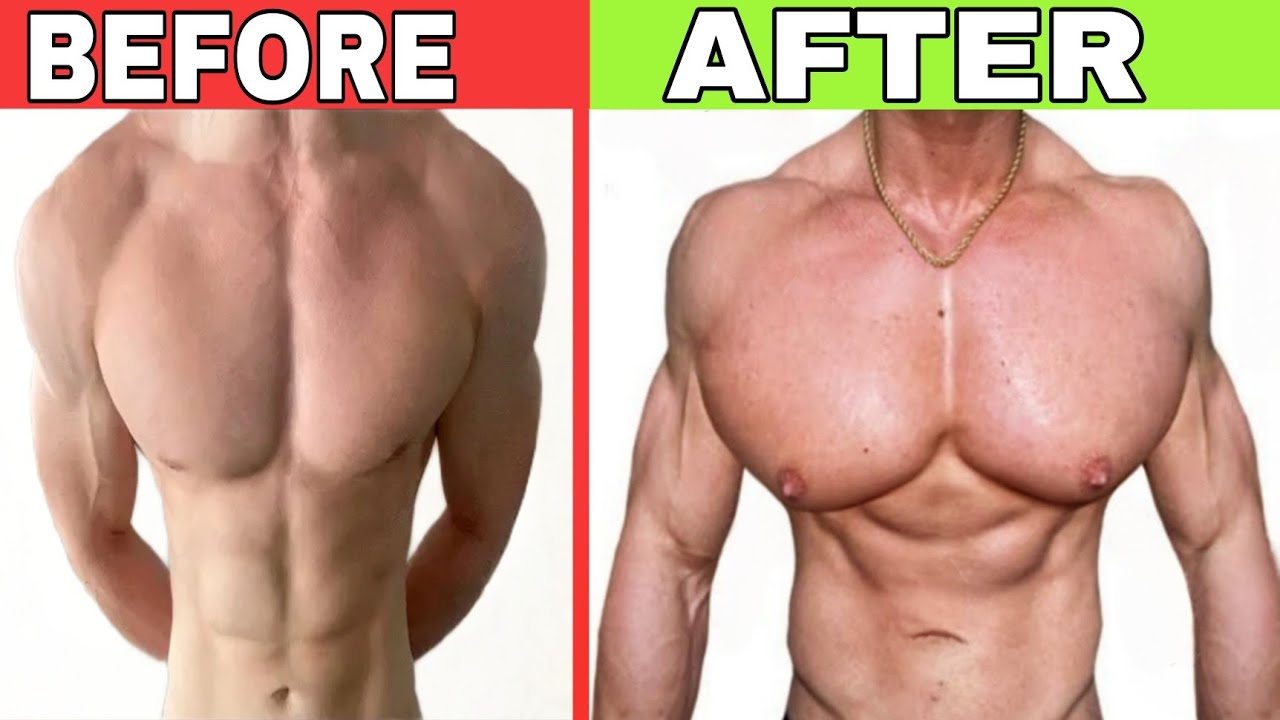 Get BIGGER CHEST at Home. Workout No Gym !! - YouTube