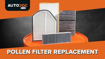 How to change the pollen filter in your car [AUTODOC TUTORIAL]