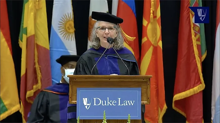 Duke Law Graduation 2021 | Professor Theresa Newma...