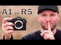 Don't tell my R5s that I have been using the A1! CRAZY RESULTS!  Sony Alpha 1 vs Canon EOS R5
