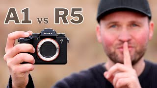 Don't tell my R5s that I have been using the A1! CRAZY RESULTS!  Sony Alpha 1 vs Canon EOS R5