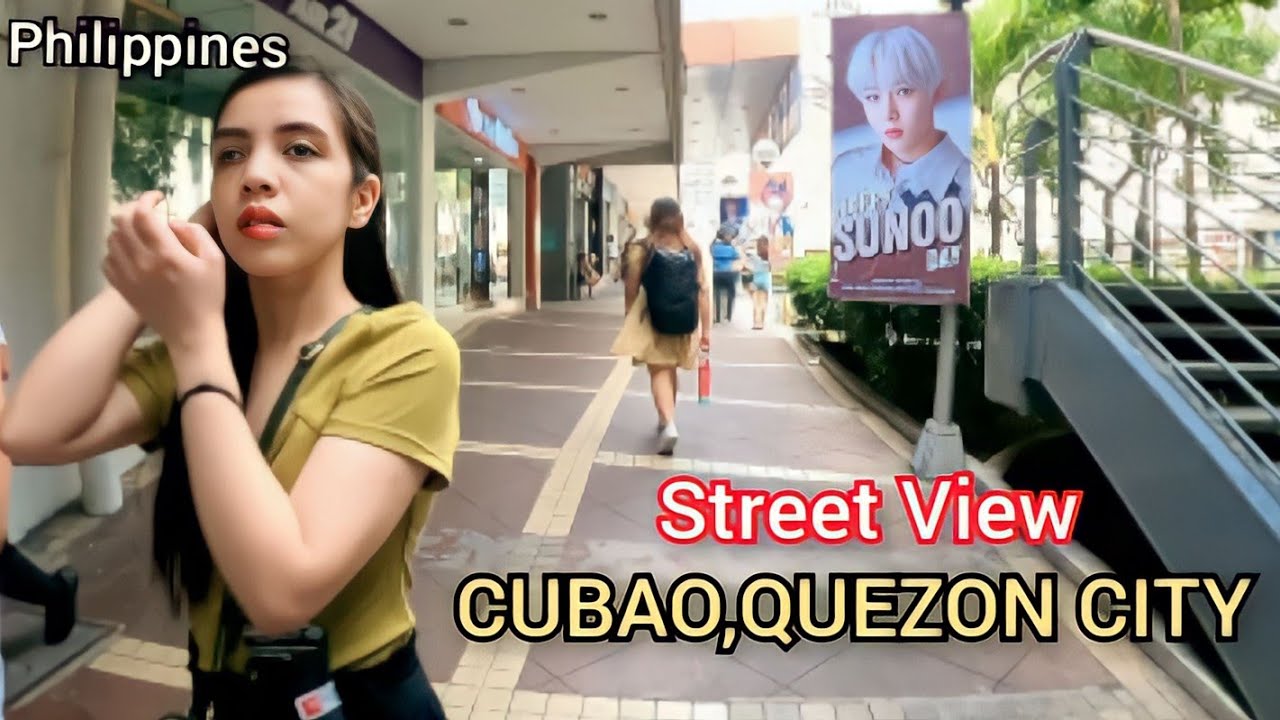 Real Life Scenes From The Street Of Cubao in Quezon city Philippines