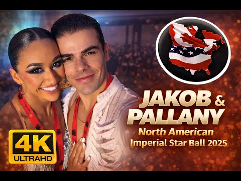 Jakob Kupunia Pallany English Cha Cha Amateur Latin North American Imperial Star Ball 2025 