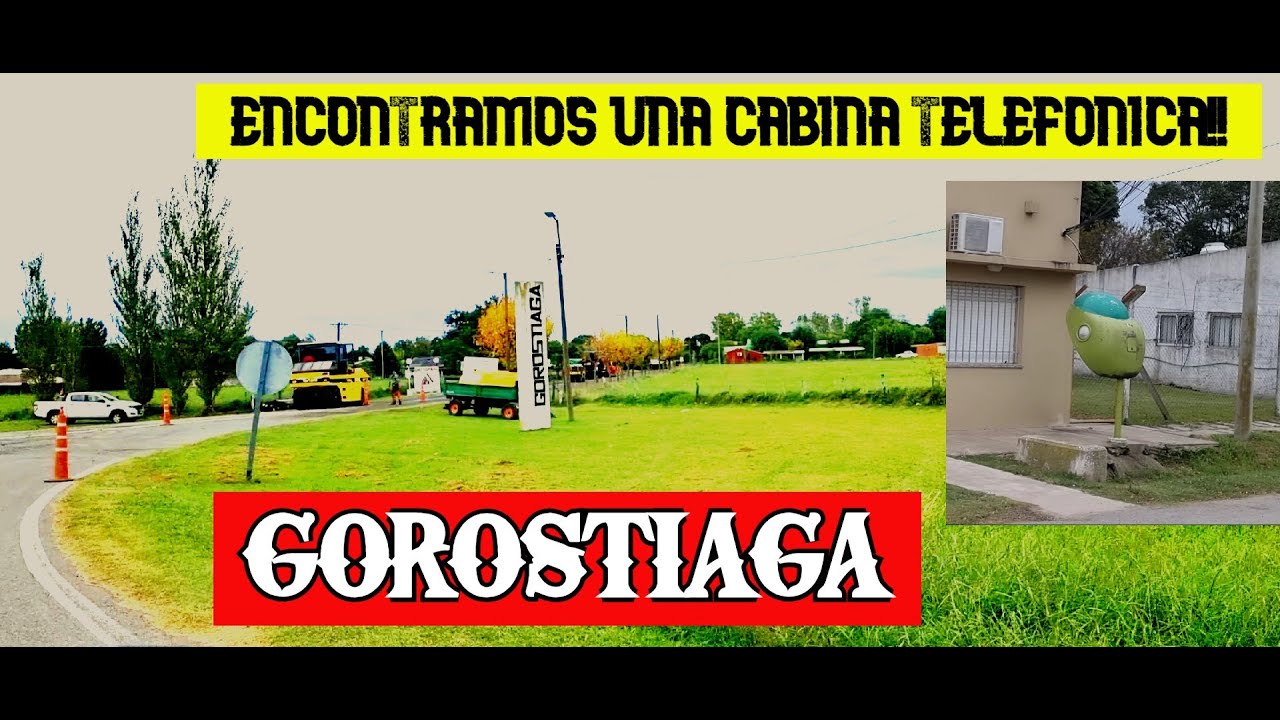 GOROSTIAGA, CHIVILCOY, PROVINCIA DE BUENOS AIRES, pavimentandose!!!