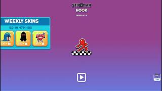 STICKMAN HOOK Gameplay 🔥 Insane Swings & Fast Levels!