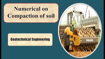 Numerical on  Maximum Dry Density and Optimum Moisture content of Soil l Compaction of Soil