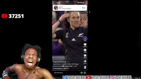 IShowSpeed Sees New Zealand Haka for First time
