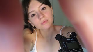 АСМР Поглаживания ТВОЕГО ЛИЦА Руками и Кисточками 🌙 || ASMR Camera Tapping & Scratching 🧠