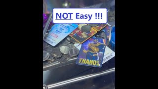 Winning Thanos 💪 on Marvel Avengers Coin Pusher at Round1!