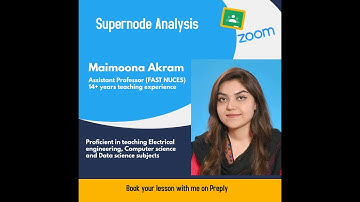 Supernode analysis (Linear Circuit Analysis)