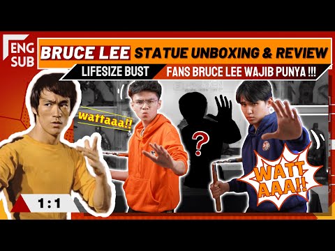 MAHAL TAPI WORTH IT!! Unboxing & Review Statue Bruce Lee Lifesize Bust by Infinity Studio!