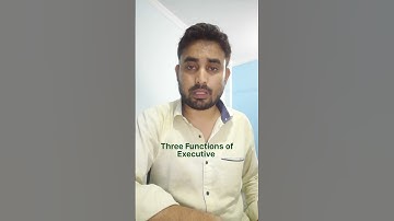 The Functions of  Executive by Chester Bernard #ugcnetexam #publicadministration #howtocracknet