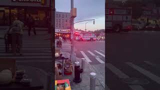 NYPD ESU TRUCK 3 RESPONDING