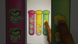 SUPER MARIO BROS X MARVEL HULK PAPER CRAFT INTERACTIVE PUZZLE #part 30 #mario  #labirin