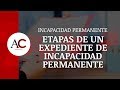 ¿Cuáles son las etapas de un expediente de Incapacidad Permanente?