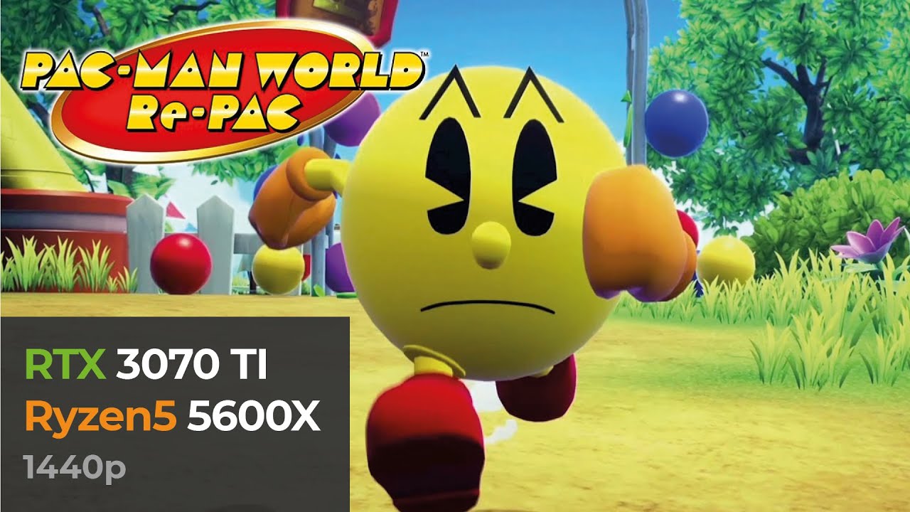 PAC-MAN WORLD Re-PAC PC Gameplay 1440p | RTX 3070 TI | Ryzen5 5600X ...