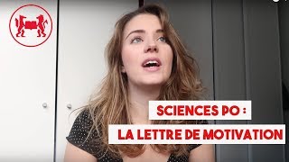 INTÉGRER SCIENCES PO PARIS : LA LETTRE DE MOTIVATION