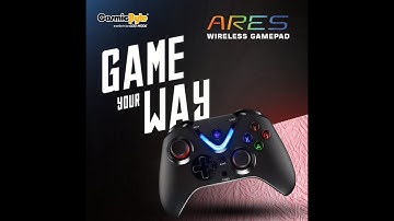 Unboxing Cosmic Byte ARES Wireless Controller *This GAMEPAD is LIT* i brought it for 1709 #2024