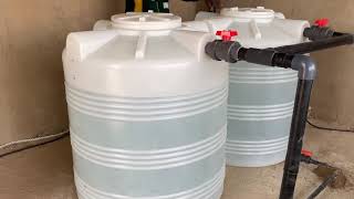 Installation d'un système d'irrigation goutte à goutte + Station de pompage
