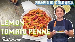 Lemon Tomato Penne Pasta I Frankie Celenza screenshot 3