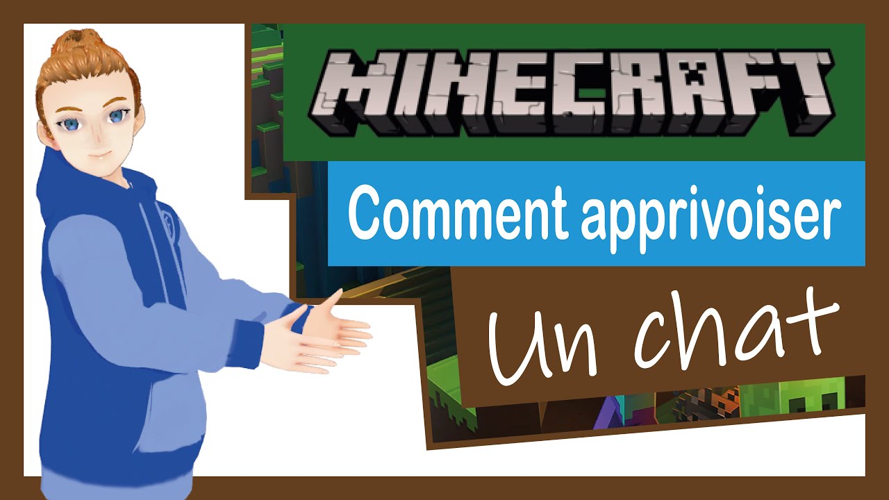 Minecraft Comment Apprivoiser Un Chat Youtube