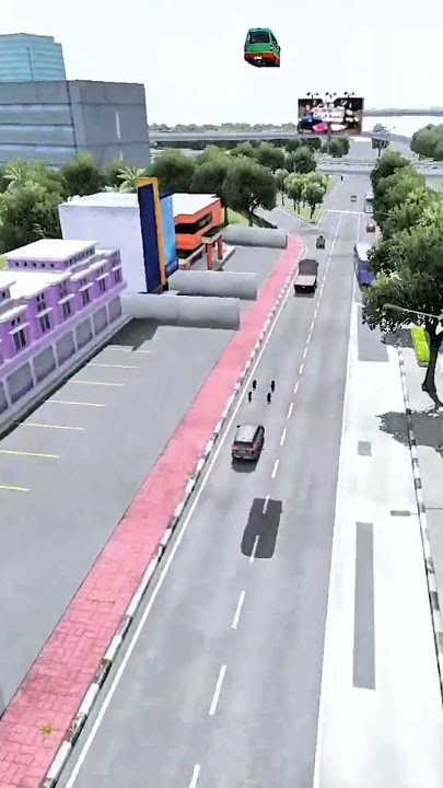 Bussid Mod Angkot mode pesawat mengangkasa || Bus simulator Indonesia