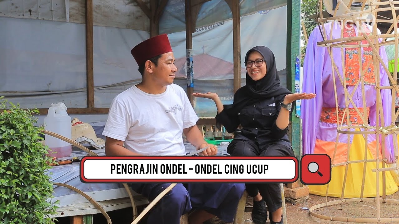 [ Jalan-jalan TNG #5 ] Pengrajin Ondel - ondel Cing Ucup [Tangerang TV]