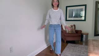 Wardrobe Staple - Chic, Striped Long Sleeve Top from Amazon