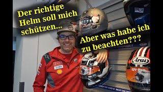 Helmkauf , was muss ich beim Motorradhelm beachten ? was schützt mich am besten ? Meisterei Tutorial