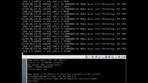attack and defense freebsd #2 how to scan device conected on network and scan port