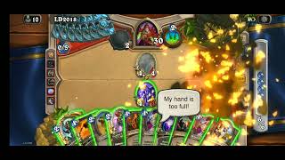 Hearthstone Classic. Malygos HandLock vs Miracle Rogue.