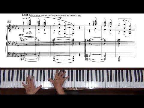 Debussy Images Reflets dans l'eau Piano Tutorial Part 5