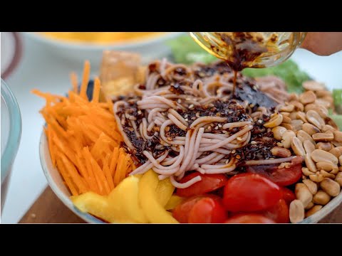 Video Bún Trộn SỐT MÈ CAY - Cách làm Bún Chay Trộn NGON với... - youtube