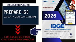 Apostila IBGE Agente Censitário Supervisor 2026