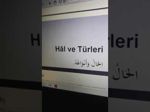 Anadolu Aöf Arapça 3 ünite 10 1 Kısım