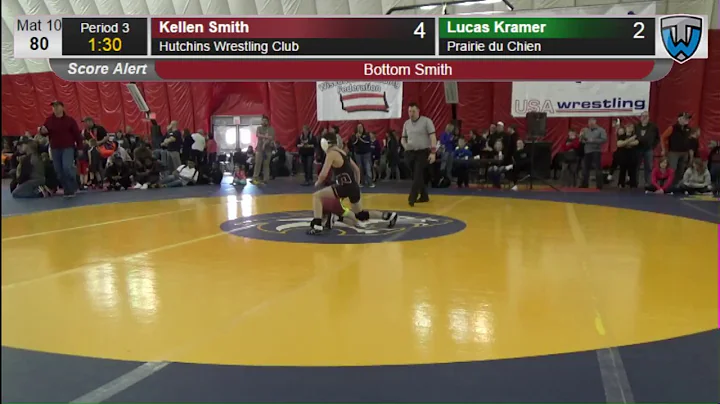 80 Kellen Smith Hutchins Wrestling Club vs Lucas K...