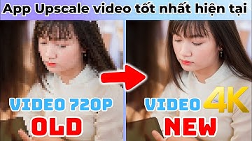 Tăng Chất Lượng Video Lên 4K siêu sắc nét – Topaz video AI - SVFI !
