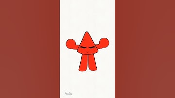 Colourblock Red Dancing ( old / new ) ❤️🥀 #colourblocks #animation