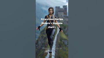 Empyrean Series, Riders + Signets ⚡️#fourthwing #xadenriorson #romantasybooks #booktube