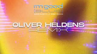 David Guetta &amp; Bebe Rexha - I&#39;m Good Blue Oliver Heldens remix VISUALIZER