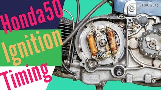 Honda 50 C100 Ignition Timing Setting Point Gap Breaker Troubleshooting