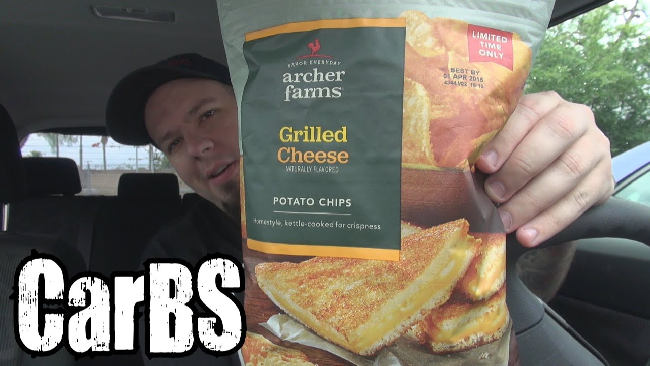 CarBS Archer Farms Grilled Cheese Potato Chips YouTube