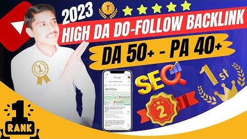 5 Minute में High Quality Backlinks कैसे बनाए | Do-Follow Backlinks