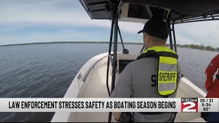 Law Enforcement Stresses Safety as Boating Season Begins