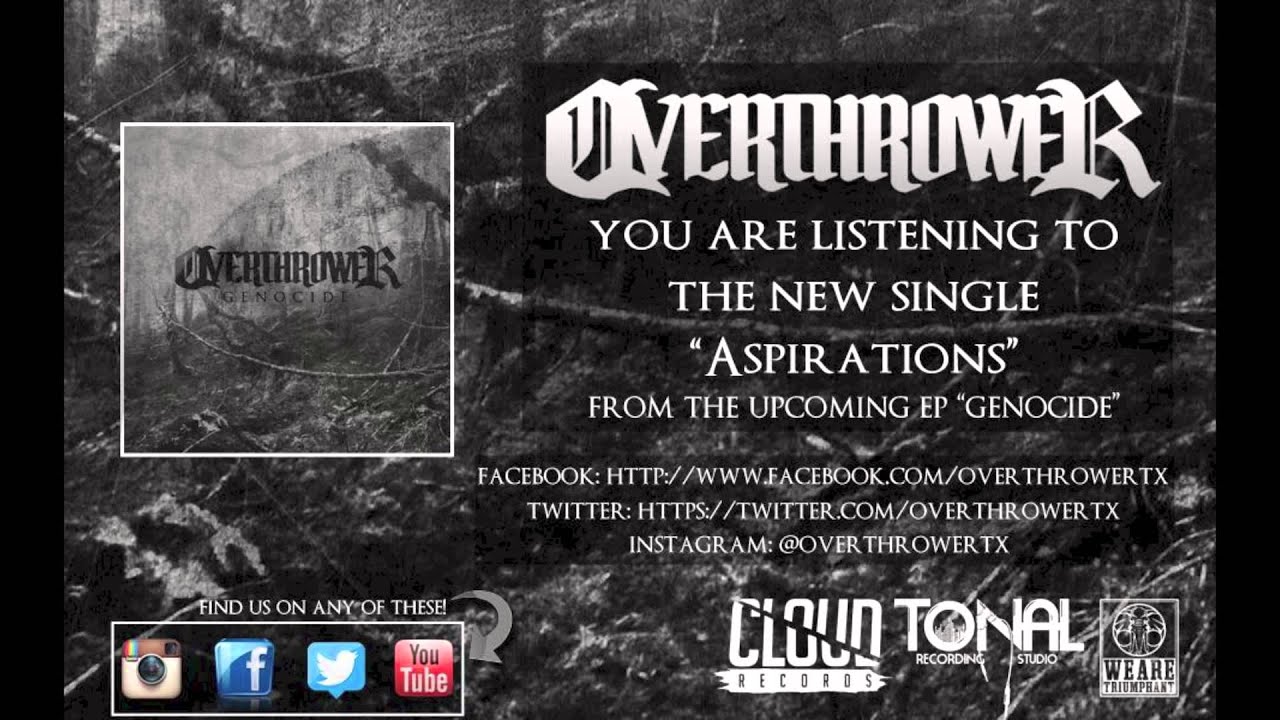 Overthrower- Aspirations (Feat. Alex Teyen of BLACK TONGUE)