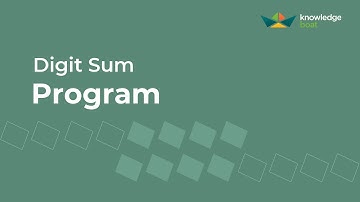 Sum of Digits Program | ICSE Computer Applications | Java & BlueJ