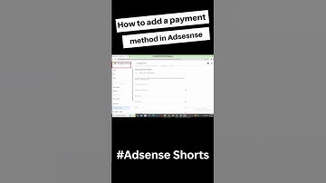 How to add AdSense Payment Method | Google ADSENSE Payment Method | Adsense youtube