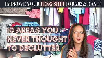 Easy Things to Declutter BEFORE New Year | Feng Shui Challenge Part 1